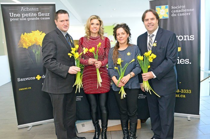 Daffodil Campaign Month WEB Cancer Society launches Laval/Lanaudière Daffodil Month