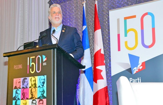 Quebec Liberals 150 1 WEB Quebec Premier Philippe Couillard