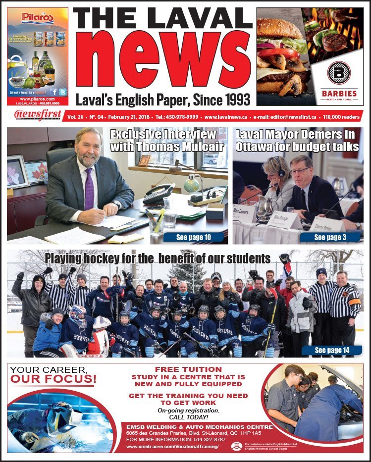 Front page image of The Laval News Volume 04