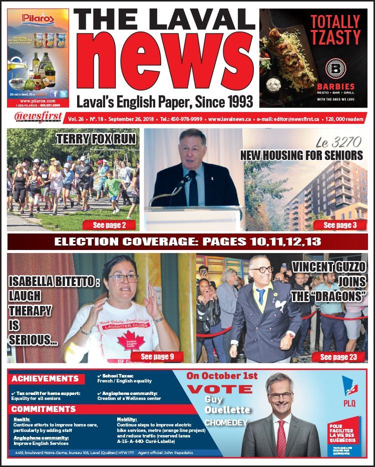 Front page image of The Laval News Volume 26 Number 17