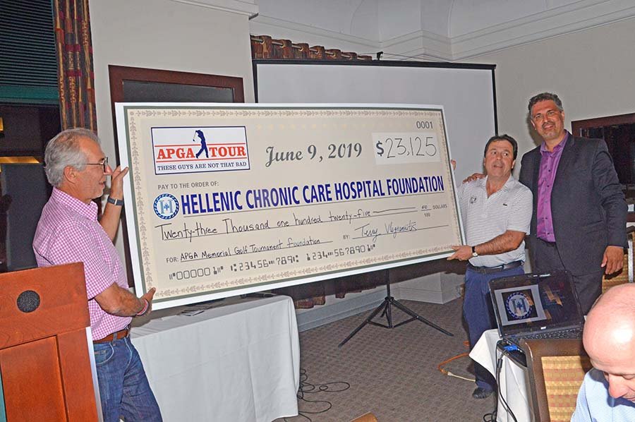 APGA golf tournament raises $23,125 for Hellenic Chronic Care Hospital
