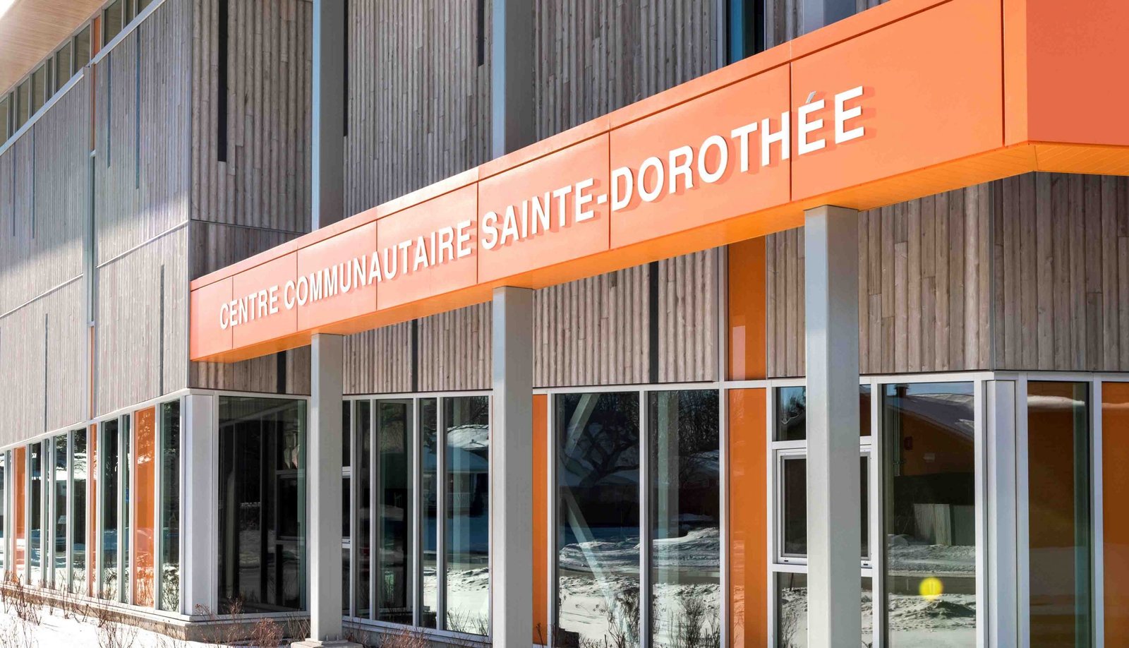 Sainte-Dorothée Community Centre certified LEED Gold